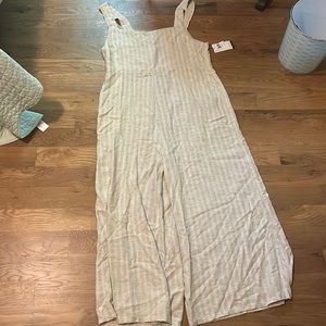 NWT RipCurl Tan Jumpsuit